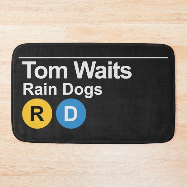 Item preview, Tom Waits Rain Dogs | NYC Subway Sign designed and sold by theoralcollage.