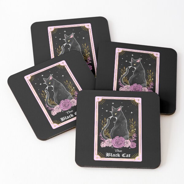 Item preview, The Black Cat Tarot Card Design  designed and sold by ArtMeetsPizza.