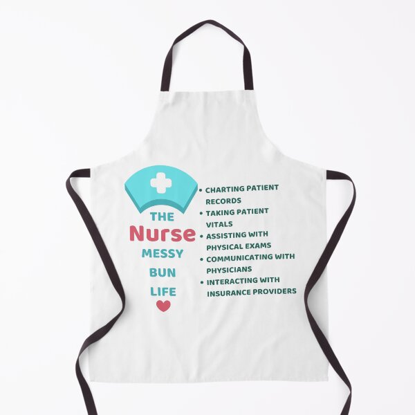 Item preview, Nurse Messy Bun Life Routine designed and sold by ShopULove.