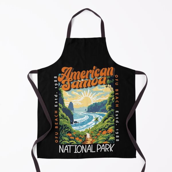 Item preview, American Samoa National Park Retro Distressed designed and sold by KrisSidDesigns.