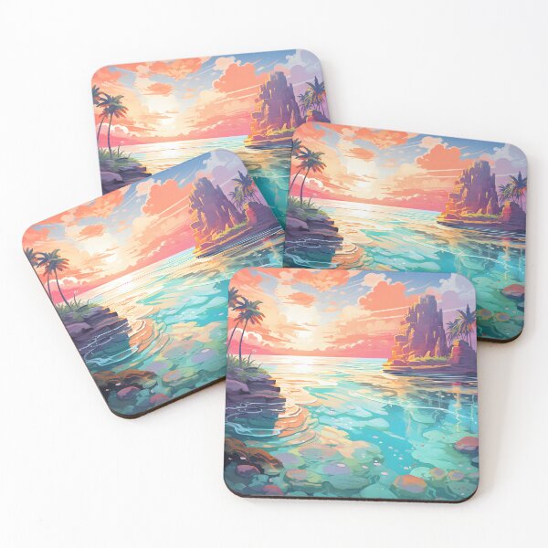 Item preview, Vibrant Tropical Riverscape designed and sold by Maxouniverse.