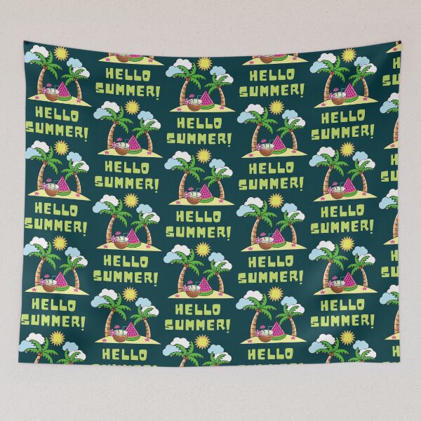 Item preview, Hello Summer designed and sold by DalzielTshirts.