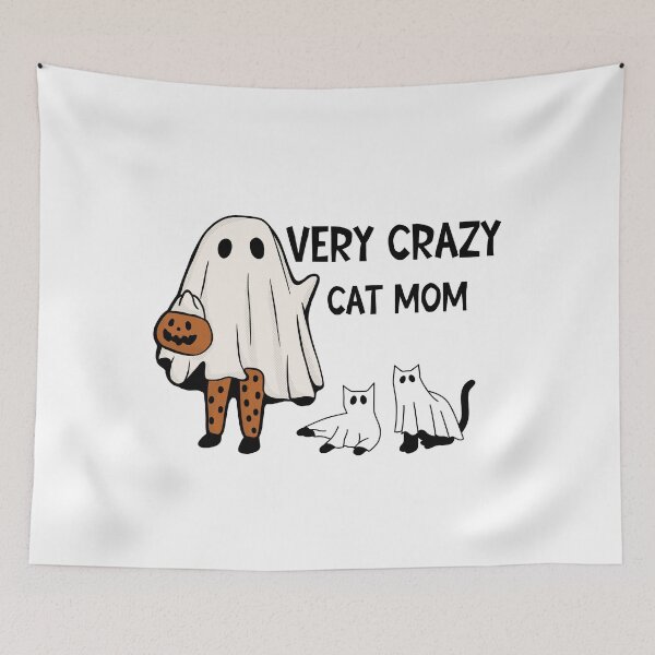 Item preview, Very Crazy Cat Mom designed and sold by SunnyFunnyArt.