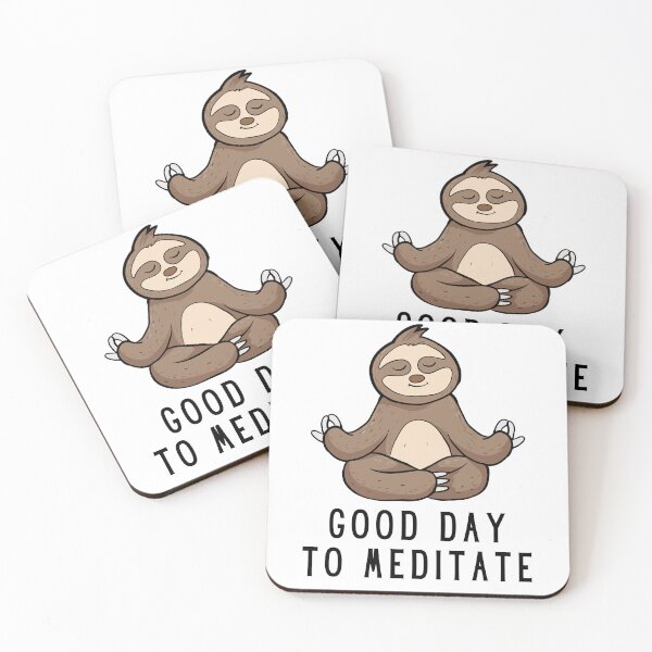 Item preview, Good Day to Meditate designed and sold by thehappypal.