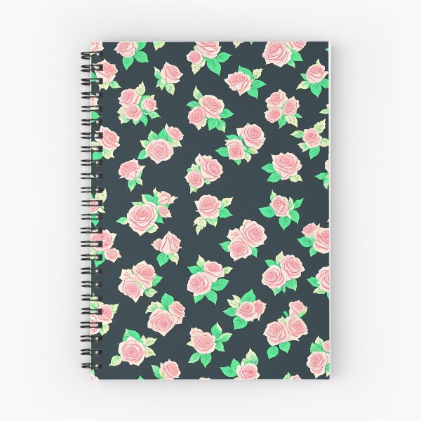 Item preview, Light Pink Roses on a dark background designed and sold by TrickstersTrove.