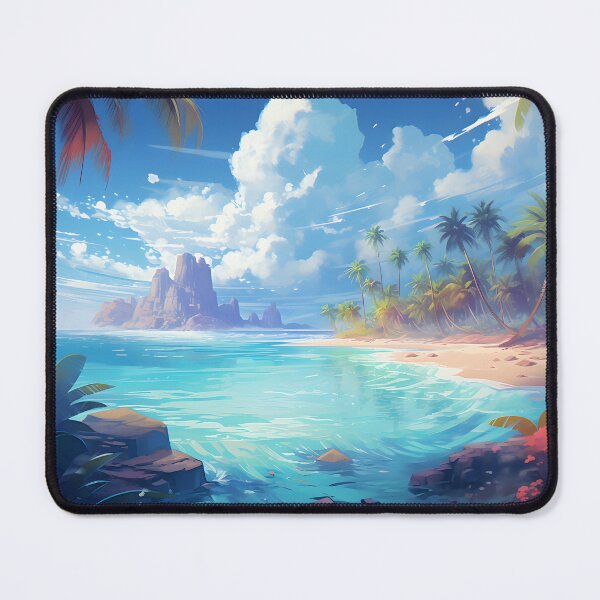 Item preview, Tropical Paradise Landscape designed and sold by Maxouniverse.