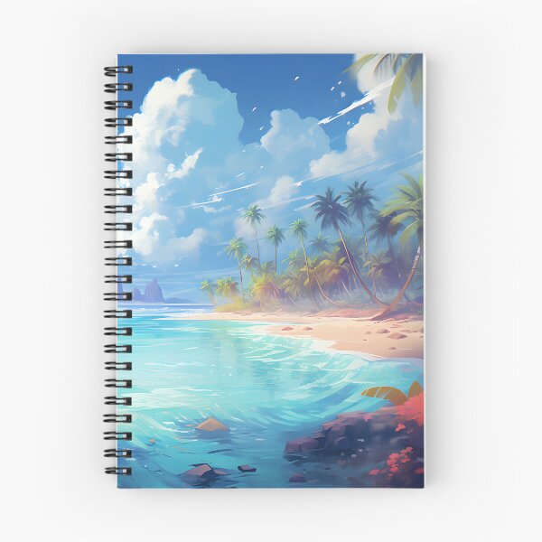 Item preview, Tropical Paradise Landscape designed and sold by Maxouniverse.