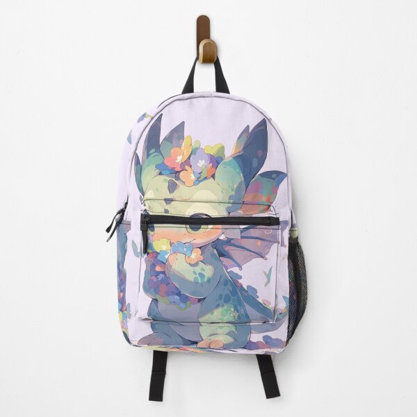 Item preview, Dragon collecting flowers! designed and sold by HydraDreams.