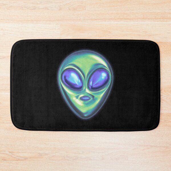 Item preview, phosphorescent green alien 2023 designed and sold by Rocky54.