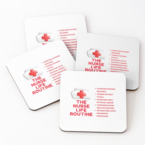 Item preview, Nurse Messy Bun Life Routine designed and sold by ShopULove.