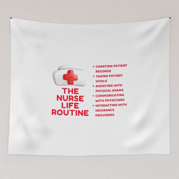 Item preview, Nurse Messy Bun Life Routine designed and sold by ShopULove.