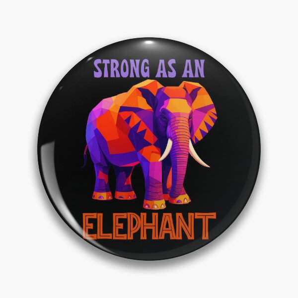Item preview, Strong as an Elephant: Unleash Your Mighty Power Merch designed and sold by AstroBeastCo.