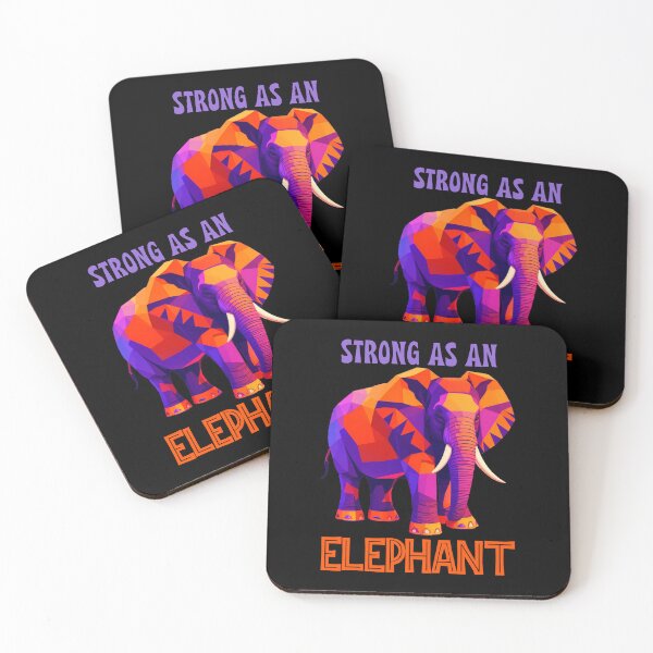 Item preview, Strong as an Elephant: Unleash Your Mighty Power Merch designed and sold by AstroBeastCo.