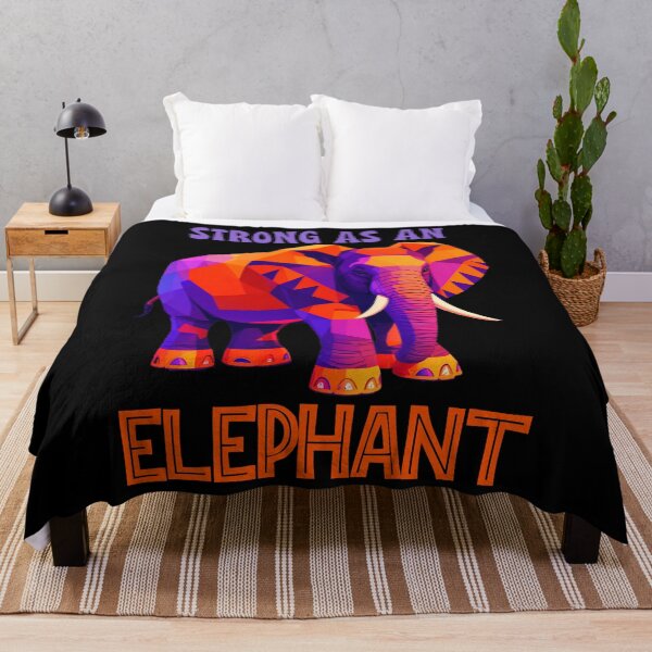 Item preview, Strong as an Elephant: Unleash Your Mighty Power Merch designed and sold by AstroBeastCo.