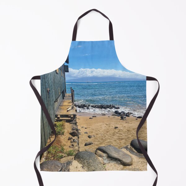 Item preview, Old Boathouse Near Front Street in Maui designed and sold by sableandpalm.