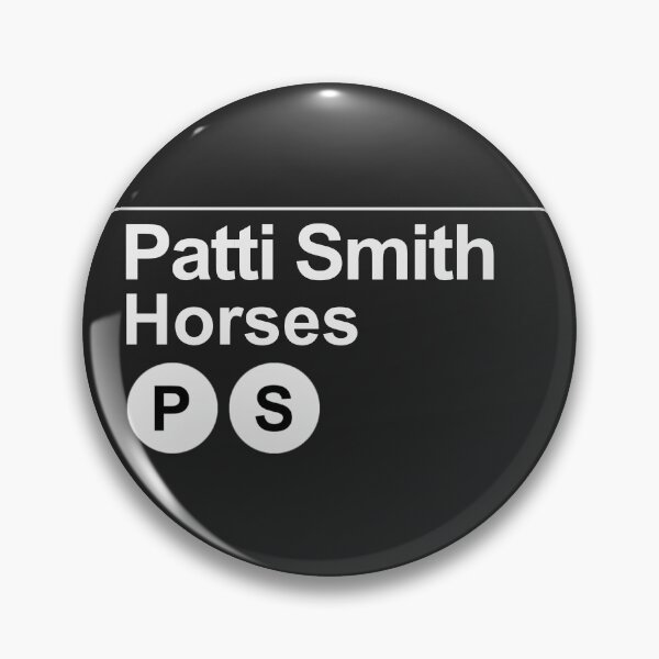 Item preview, Patti Smith - Horses | NYC Subway Sign designed and sold by theoralcollage.