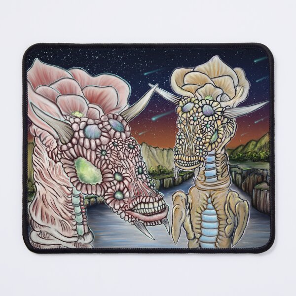 Item preview, Floral Mantoid Aliens designed and sold by Kyra C. Kalageorgi.