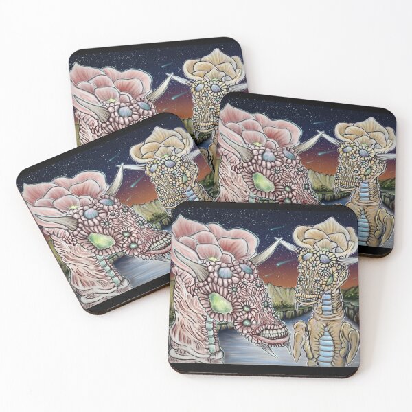 Item preview, Floral Mantoid Aliens designed and sold by Kyra C. Kalageorgi.