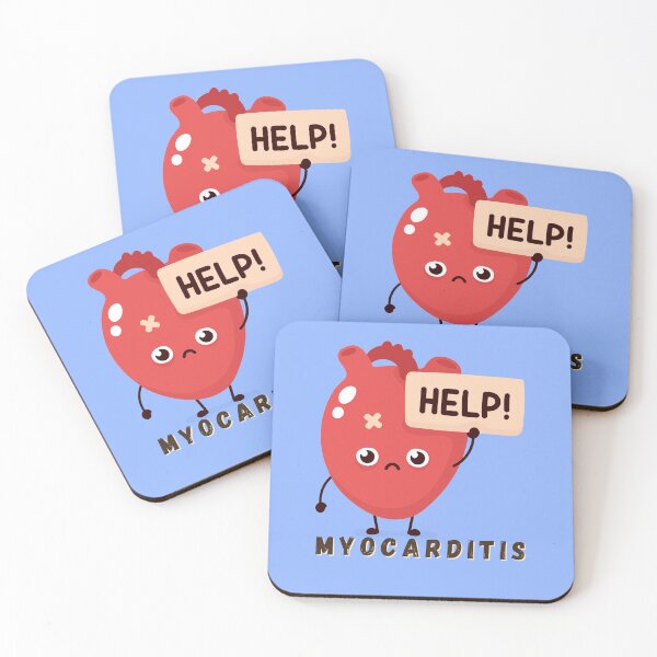Item preview,  Myocarditis awareness for cardiomyopathy for Myocarditis survivor Help the heart red heart for designed and sold by Lady-Frost.