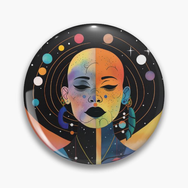 Item preview, Spiritual woman chakra  designed and sold by Trippy Jane Art.