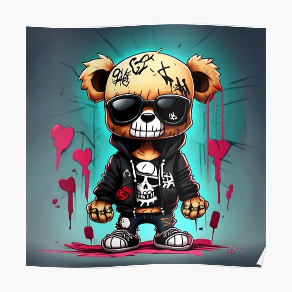 Gangster Bear PNG Picture Bear Gangster Animal Gangster Tattoo PNG  Image For Free Download