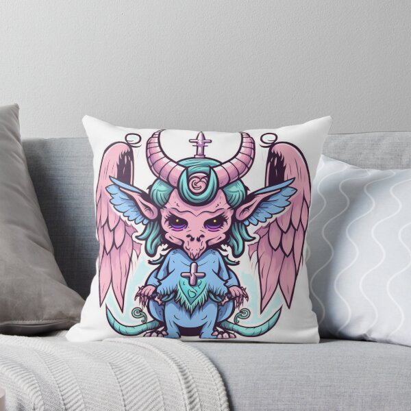 Item preview, Cute Pastel Baby Baphomet designed and sold by cutesykreations.