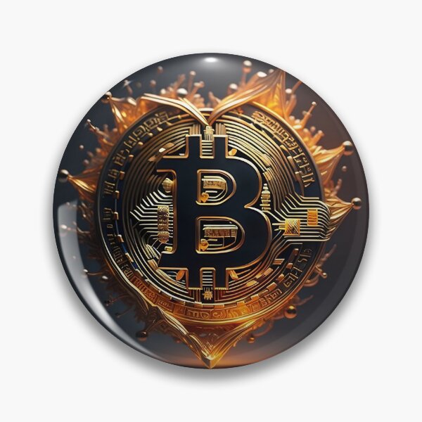 Artikelvorschau, Goldener Bitcoin (BTC) entworfen und verkauft von Maxmoud93.