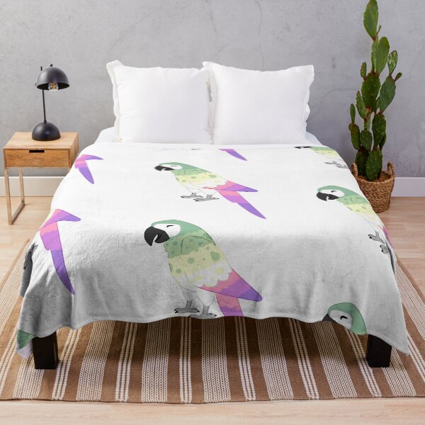 Item preview, Genderfae Pride Flag Macaw designed and sold by Omnyxis.