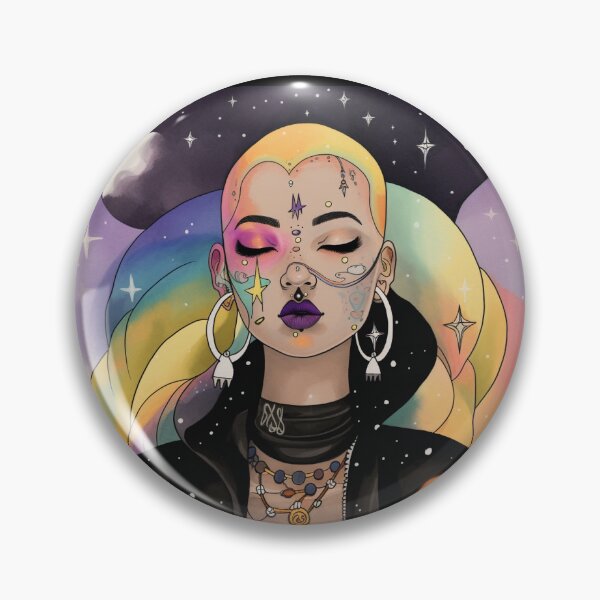 Item preview, Spiritual woman chakra  designed and sold by Trippy Jane Art.