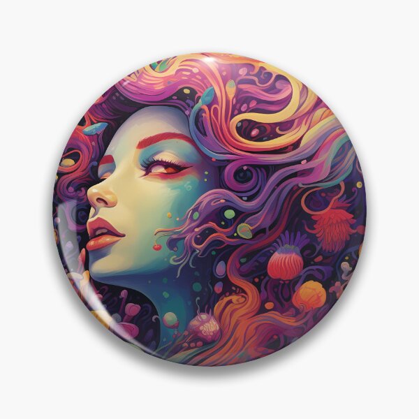 Item preview, Cosmic Dreamscape Psychedelic Tapestry - Vibrant Boho Wall Art designed and sold by TileTango.