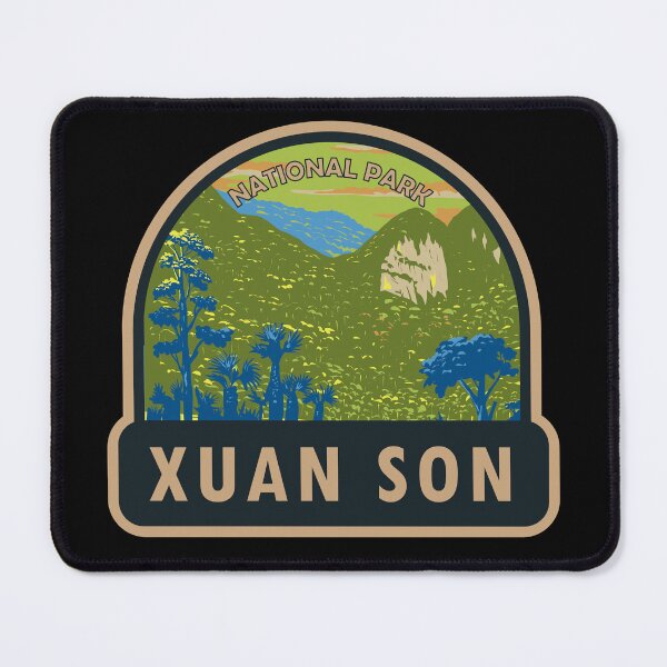 Item preview, Xuan Son National Park Vietnam Travel Art designed and sold by KrisSidDesigns.