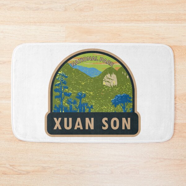 Item preview, Xuan Son National Park Vietnam Travel Art designed and sold by KrisSidDesigns.