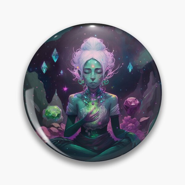 Item preview, Crystal woman  designed and sold by Trippy Jane Art.