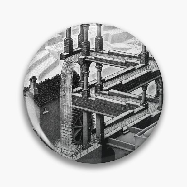 Item preview, Waterfall, by M.C. Escher designed and sold by Gabriel S.