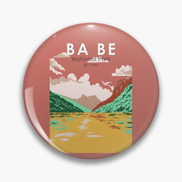 Item preview, Ba Be National Park Vietnam Travel Art Vintage designed and sold by KrisSidDesigns.