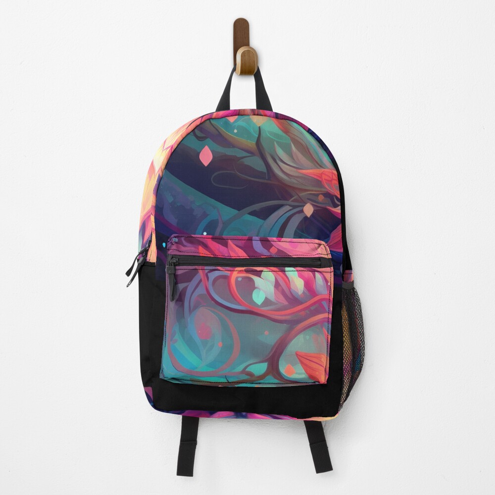 Vista previa del artículo con la obra «Mochila», diseñado y vendido por TileTango.