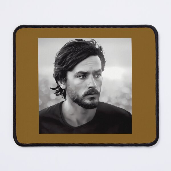 Item preview, Alain Delon with beard  . 	 designed and sold by bgnodhuk32.