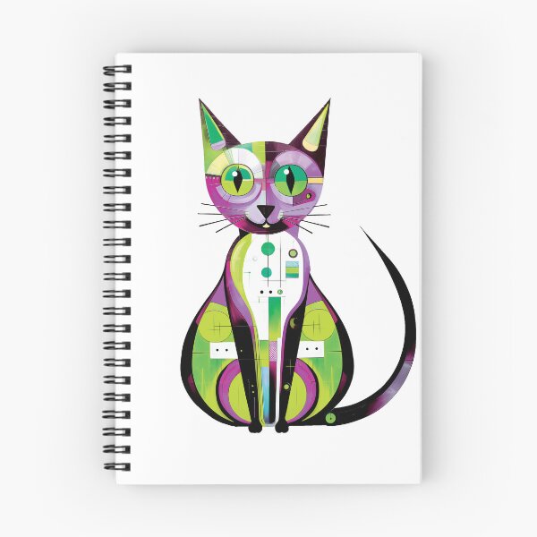 Item preview, Whimsical Cat #6 designed and sold by Cindy Sowers.