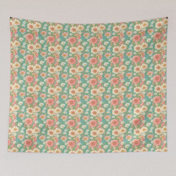 Item preview, Whimsical Pink and White Daisy Delight  designed and sold by jmccur.