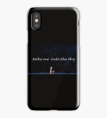 Calvin And Hobbes Take Me Into The Sky iPhone Case