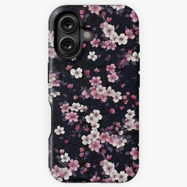 Item preview, Seamless Nature Pattern (Cherry Blossom) In Pink designed and sold by DarklingAnubiss.