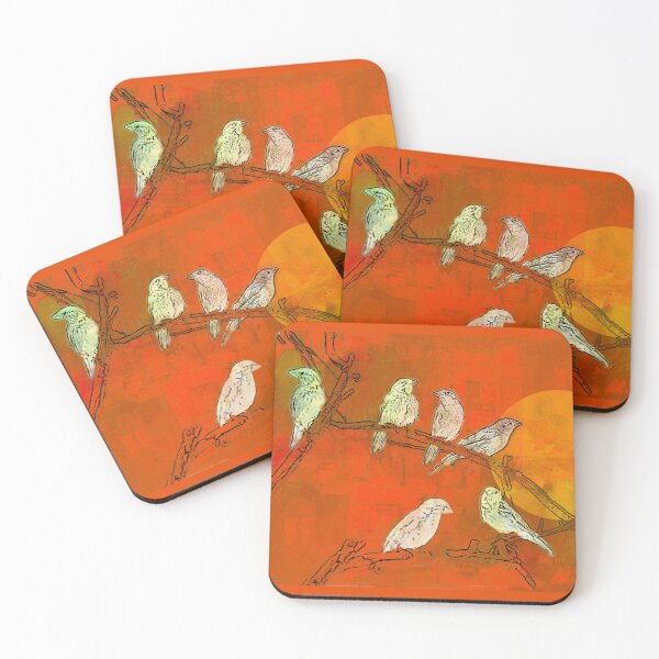 Item preview, The Flock At Sunset designed and sold by CarolM.