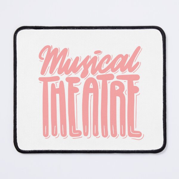 Item preview, musical theatre pink bubble writing designed and sold by emcazalet.