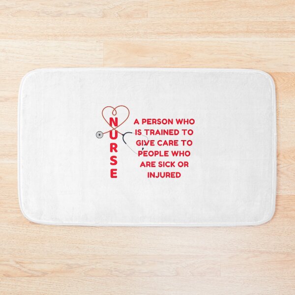 Item preview, Nurse, a person who is trained to give care to people who are sick or injured designed and sold by ShopULove.