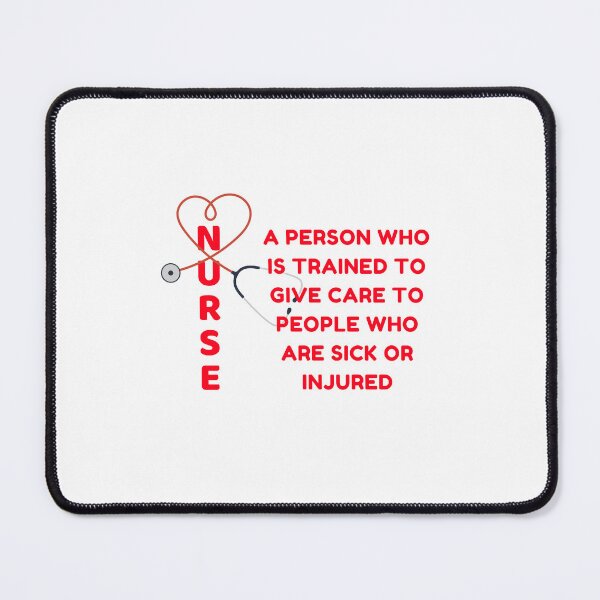 Item preview, Nurse, a person who is trained to give care to people who are sick or injured designed and sold by ShopULove.