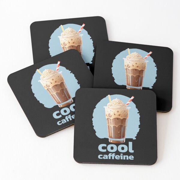 Item preview, Cool caffeine ice coffee designed and sold by twisted-dot.