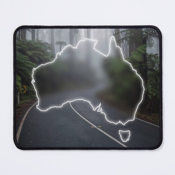 Item preview, Australia Country Map | Luminous Landscapes designed and sold by Visitify.