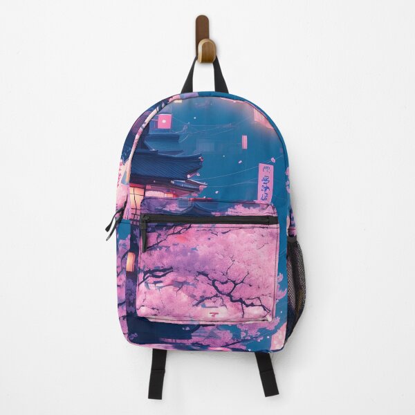 Item preview, Arashiyama Kyoto Beautiful Neon Street designed and sold by AiArtMerch.