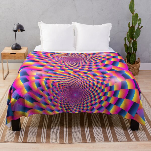 Item preview, Psychedelic Tapestry, Bedroom Wall Decor, Wall Hanging Trippy Tapestry, Trippy Room Decor, Aesthetic Wall Decor, Psychedelic Tapestry designed and sold by TileTango.