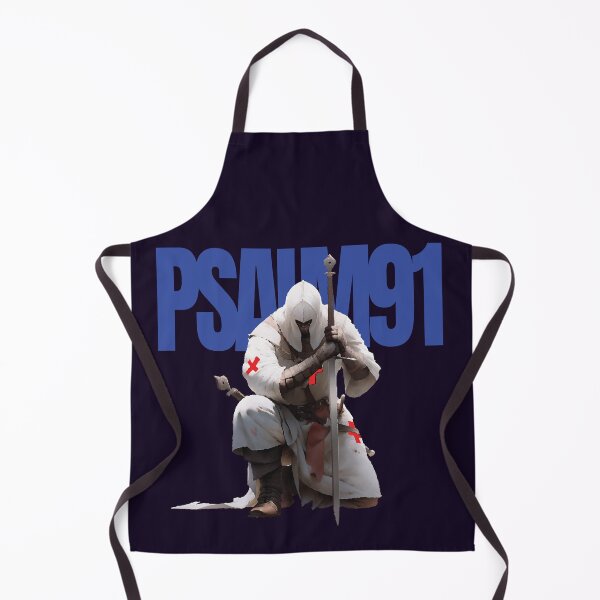 Item preview, "Divine Protector: Templar Knight Embodying the Strength of Psalm 91" designed and sold by KEN1ART.